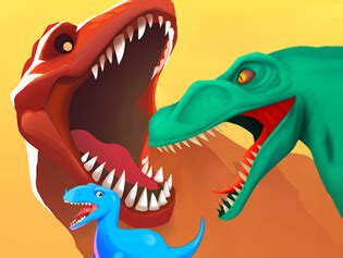 Dino Evolution 3D . Online Games . BrightestGames.com.